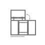 Multibrackets 2421 schermo per segnaletica (MB2421)