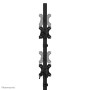Neomounts DS45-600BL2V Supporto per doppio monitor 10-32"