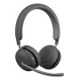Logitech Zone Wireless 2 Auricolare Con cavo e senza cavo A Padiglione Ufficio USB tipo-C Bluetooth Grafite (981-001436)