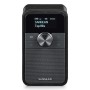 Sangean DDR-8 compacte houten DAB+ en FM radio met Bluetooth ontvangst, Midnight Oak Personale Digitale Quercia (A500553)