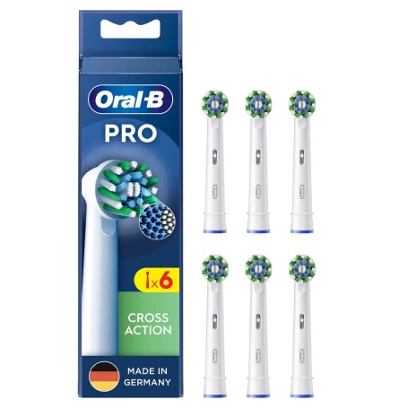 Oral-B CrossAction 6 pz Bianco (8006540860373)