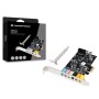 HIGH-DEFINITION SOUND PCIE CARD - (EMRICK15B)