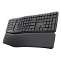 Trust Keyra Tastiera wireless multi-dispositivo ergonomica (25459)