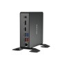 Shuttle NC4010XA PC/stazione di lavoro Intel® Celeron® 7305 4 GB DDR4-SDRAM 128 GB SSD Mini PC Nero