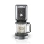 CREAMi Deluxe Eismaschine NC501EU (schwarz/silber, fr 2.100ml Eiscreme, 800 Watt)