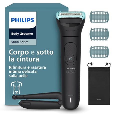 Philips Serie 5000 Body Groomer 5000 Series BG5480/15 Con sistema di rasatura a tripla protezione