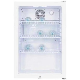 Frigorifero Exquisit GKS120-GT-160C con porta in vetro, larghezza 54 cm, 358 L, bianco.