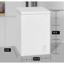 Congelatore a pozzetto a libera installazione Bomann GT 7355, 100 litri, bianco