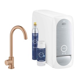 Grohe 31498DL1 Blue Home Mono - Kit di avviamento con beccuccio a C , con beccuccio fisso