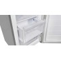 Congelatore a libera installazione Exquisit GS81-040C, larghezza 54,5 cm, 87 L, acciaio inox.