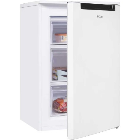 Congelatore a libera installazione Exquisit GS81-040C, larghezza 54,5 cm, 87 L, bianco.