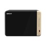QNAP TS-664 NAS Tower Collegamento ethernet LAN Nero N5095 (TS-664-8G)
