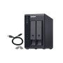 QNAP TR-002 array di dischi Nero (TR-002)