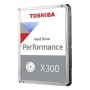 Toshiba X300 disco rigido interno 6 TB 7200 Giri/min 512 MB 3.5" Serial ATA III (HDWR760UZSVA)