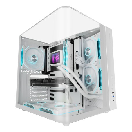 Mars Gaming MC-INFINIOLITEW Midi Tower Bianco