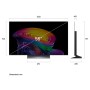 LG OLED evo AI 55'' Serie C6 OLED55C65LA, 4K, Brightness Booster, Processore α11 Gen3, VRR 165Hz,G-Sync, SMART TV 2026 (OLED55C65LA.API)