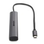 Lindy 43385 hub di interfaccia USB tipo-C 10000 Mbit/s Grigio (LINDY43385)