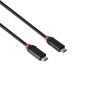 Lindy 37001 cavo USB USB4 Gen 3x2 1 m USB C 40 Gbit/s 240 W Nero (LINDY37001)