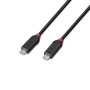 Lindy 37001 cavo USB USB4 Gen 3x2 1 m USB C 40 Gbit/s 240 W Nero (LINDY37001)