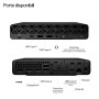 HP EliteDesk 8 Mini G1a Desktop Next Gen AI PC Wolf Pro Security Edition Copilot+ PC 350 32 GB DDR5-SDRAM 1 TB SSD Windows 11 Pr (D5BL0AT#ABZ)