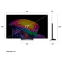 LG OLED evo AI 77'' Serie C6 OLED77C65LA, 4K, Hyper Radiant Color, Processore α11 Gen3, VRR 165Hz,G-Sync, SMART TV 2026 (OLED77C65LA.API)