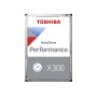 Toshiba X300 disco rigido interno 14 TB 7200 Giri/min 3.5" Serial ATA III (HDWR51EUZSVA)