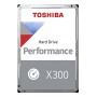 Toshiba X300 disco rigido interno 8 TB 7200 Giri/min 512 MB 3.5" Serial ATA III (HDWR780UZSVA)