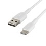 Belkin CAVO PVC DA USB-C A USB-A 1M (CAB001BT1MWH)