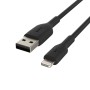 Belkin CAA001BT2MBK cavo Lightning 2 m Nero