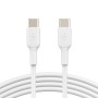 Belkin CAB003BT2MWH cavo USB 2 m USB C Bianco