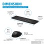 HP Combo tastiera e mouse wireless 650 (4R013AA#ABZ)