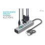 i-tec USB-C/USB-A Charging Metal HUB 7 Port (C31HUBMETAL703)