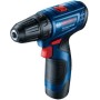 Bosch Professional GSR 120-LI GSR 120-LI Akku-Bohrschrauber 12 V 2.0 Ah Li-Ion inkl. 2. Akku, inkl. Ladegerät, inkl. Koffer (GS