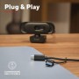 TOMAR 2K QHD WEBCAM BLACK (26141)