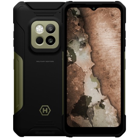 HAMMER Construction 2 Thermal 5G Military Edition 16,7 cm (6.58") Doppia SIM Android 14 USB tipo-C 8 GB 256 GB 6500 mAh Nero, Ve (TEL000984)