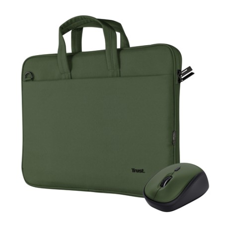 BOLOGNA BAG AND MOUSE SET GREEN (24989)