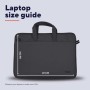 BOLOGNA LAPTOP BAG 14  BLACK (26207)