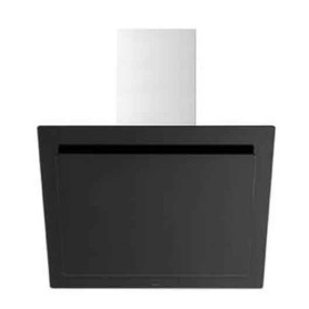 Novy Vision 7850 Cappa aspirante a parete , vetro nero con acciaio inox