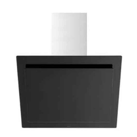 Novy Vision 7850 Cappa aspirante a parete , vetro nero con acciaio inox