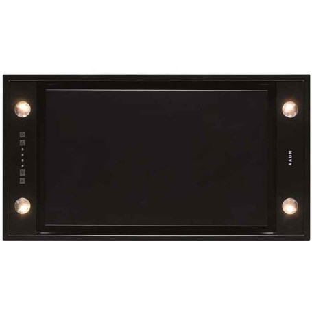 Novy 816 Mini Pureline , Ventilatore , finitura laccata nera , telecomando