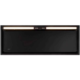 Novy Crystal 26082 Ventilatore , vetro nero, 90 cm, telecomando