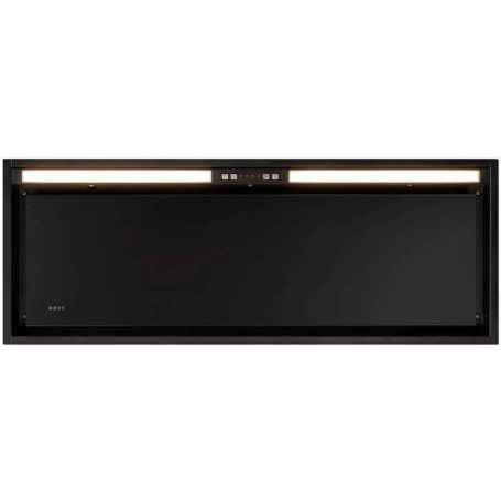 Novy Crystal 26082 Ventilatore , vetro nero, 90 cm, telecomando