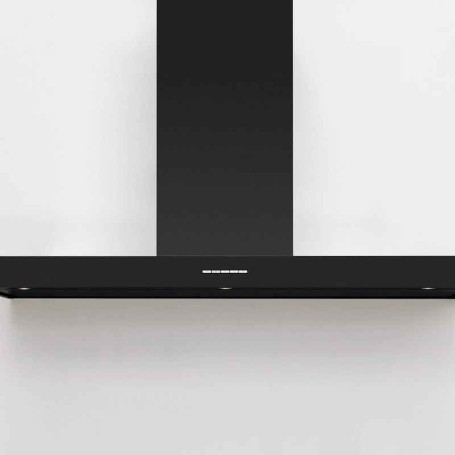 Novy Salsa 6512 Cappa aspirante a parete , 90 cm, nera