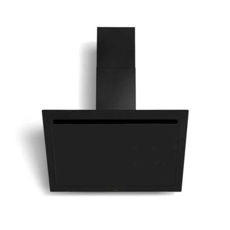 Novy Vision 7833 Cappa aspirante a parete , nera con vetro nero, 90 cm