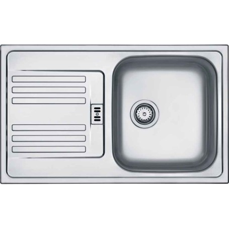 Franke Euroform EFX 614-78 Lavello da incasso, acciaio inox, 101.0024.026, circa 78 x 47,5 cm