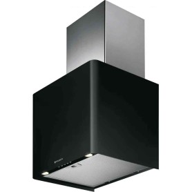 Faber LITHOS EV8 LED BK A45 - Cappa aspirante a parete, nero/acciaio inox, 110.0381.862, circa 45 cm