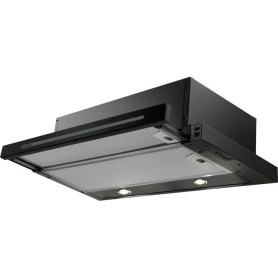 Franke Flexa FSM 601 BK/GL - Cappa aspirante a schermo piatto, nera, 315.0737.227, circa 60 cm