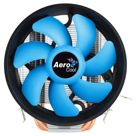 Aerocool VERKHO3PLUS sistema di raffreddamento per computer Processore Refrigeratore 12 cm Alluminio, Nero, Blu (ACTC-NA30310.01)