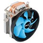 Aerocool VERKHO3PLUS sistema di raffreddamento per computer Processore Refrigeratore 12 cm Alluminio, Nero, Blu (ACTC-NA30310.01)