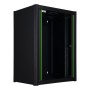 LOGON RWM16U45BL rack 16U Da parete Nero